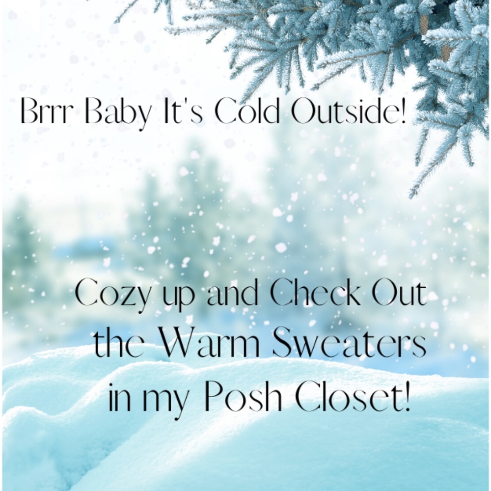 Browse my warm and cozy sweaters!